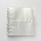 Maxbell 3 inch Photo Album Picture Card Protectors Sleeve Pages Shiny Clear  White