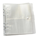 Maxbell 3 inch Photo Album Picture Card Protectors Sleeve Pages Shiny Clear  White