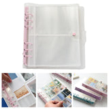 Maxbell 3 inch Photo Album Picture Card Protectors Sleeve Pages Shiny Clear  Pink