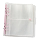 Maxbell 3 inch Photo Album Picture Card Protectors Sleeve Pages Shiny Clear  Pink