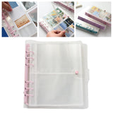 Maxbell 3 inch Photo Album Picture Card Protectors Sleeve Pages Shiny Clear  Pink