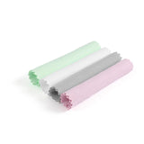 Maxbell 50PCS Jewelry Cleaning Polishing Cloth Fabric for Earrings Watch Mixed Color