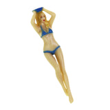 Maxbell Novelty Golf Tees Lady Bikini Girl Bachelor Party Golf Accessories blue