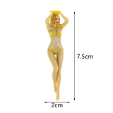 Maxbell Novelty Golf Tees Lady Bikini Girl Bachelor Party Golf Accessories yellow