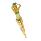 Maxbell Novelty Golf Tees Lady Bikini Girl Bachelor Party Golf Accessories green