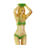 Maxbell Novelty Golf Tees Lady Bikini Girl Bachelor Party Golf Accessories green