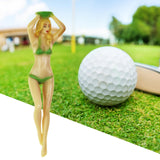 Maxbell Novelty Golf Tees Lady Bikini Girl Bachelor Party Golf Accessories green