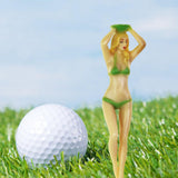 Maxbell Novelty Golf Tees Lady Bikini Girl Bachelor Party Golf Accessories green