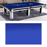 Maxbell Professional Billiards Cloth Accessories Game Snooker Felt  2.6x1.45M  Blue