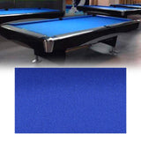 Maxbell Professional Billiards Cloth Accessories Game Snooker Felt  2.6x1.45M  Blue