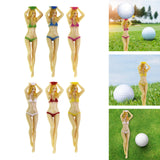 Maxbell Novelty Golf Tees Lady Bikini Girl Bachelor Party Golf Accessories pink