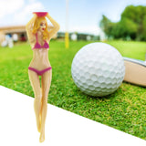 Maxbell Novelty Golf Tees Lady Bikini Girl Bachelor Party Golf Accessories pink