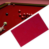 Maxbell Professional Billiards Cloth Accessories Game Snooker Felt  2.6x1.45M  Red