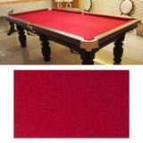 Maxbell Professional Billiards Cloth Accessories Game Snooker Felt  2.6x1.45M  Red