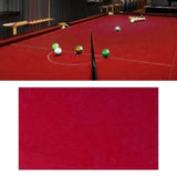 Maxbell Professional Billiards Cloth Accessories Game Snooker Felt  2.6x1.45M  Red