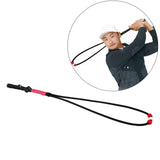 Maxbell Portable Golf Swing Training Aid Practice Rope Trainer for Women Men Red