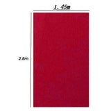 Maxbell Professional Billiards Cloth Accessories Game Snooker Felt  2.8x1.45M  Red