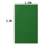 Maxbell Professional Billiards Cloth Accessories Game Snooker Felt  2.4x1.45M Green