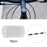 Maxbell Bicycle Brake Cable Frame Wrap Protector O-Rings Bike kits Clear 50pc RC126