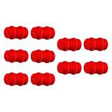 Maxbell Bicycle Brake Cable Frame Wrap Protector O-Rings Bike kits Red 10pc RC125