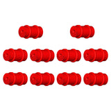 Maxbell Bicycle Brake Cable Frame Wrap Protector O-Rings Bike kits Red 10pc RC125