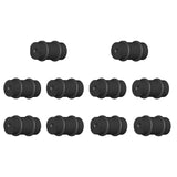 Maxbell Bicycle Brake Cable Frame Wrap Protector O-Rings Bike kits Blck 10pc RC125