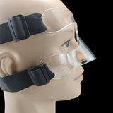 Maxbell Basketball Mask Adjustable Strap Girls Softball Mask for Sports Women Men 15x9cm