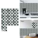 Maxbell Wall Tile Sticker Wall Panel Backsplash Tiles Bathroom Kitchen Home Decor A 10x10cm