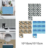 Maxbell Wall Tile Sticker Wall Panel Backsplash Tiles Bathroom Kitchen Home Decor A 10x10cm