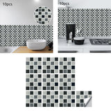 Maxbell Wall Tile Sticker Wall Panel Backsplash Tiles Bathroom Kitchen Home Decor A 10x10cm