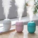 Maxbell Ultrasonic Air Humidifier for Bedroom LED Light Quite Babies Light Pink