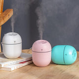 Maxbell Ultrasonic Air Humidifier for Bedroom LED Light Quite Babies Light Pink