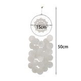 Maxbell Bohemian Dream Catcher Shell Wind Chimes Pendant for Balcony Indoor Outdoor