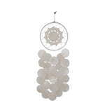 Maxbell Bohemian Dream Catcher Shell Wind Chimes Pendant for Balcony Indoor Outdoor