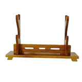 Maxbell Samurai Sword Display Wood Katana Stand Holder 2 Layers