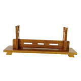 Maxbell Samurai Sword Display Wood Katana Stand Holder 1 Layer