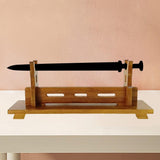 Maxbell Samurai Sword Display Wood Katana Stand Holder 1 Layer