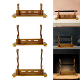 Maxbell Samurai Sword Display Wood Katana Stand Holder 1 Layer