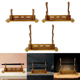 Maxbell Samurai Sword Display Wood Katana Stand Holder 1 Layer