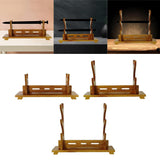 Maxbell Samurai Sword Display Wood Katana Stand Holder 1 Layer