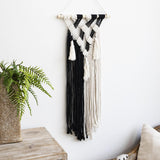 Maxbell Woven Tapestry with Tassel Nordic Modern for Kitchen Bedroom Home Decoration