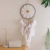 Maxbell Feather Dream Catcher Wall Hanging Art Craft for Home Decor Without Light