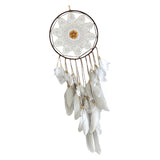 Maxbell Feather Dream Catcher Wall Hanging Art Craft for Home Decor Without Light