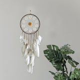 Maxbell Feather Dream Catcher Wall Hanging Art Craft for Home Decor Without Light