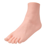 Maxbell Soft Lifesize Female Mannequin Foot Shoes Display Fake Manicure Movie Props