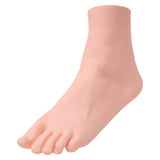 Maxbell Soft Lifesize Female Mannequin Foot Shoes Display Fake Manicure Movie Props