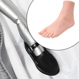 Maxbell Soft Lifesize Female Mannequin Foot Shoes Display Fake Manicure Movie Props