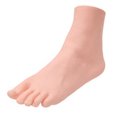 Maxbell Soft Lifesize Female Mannequin Foot Shoes Display Fake Manicure Movie Props