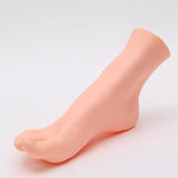 Maxbell Soft Lifesize Female Mannequin Foot Shoes Display Fake Manicure Movie Props