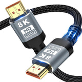 Maxbell 8K HDMI Cable 48Gbps Dynamic HDR High Speed for Projector Monitor 2 Meter